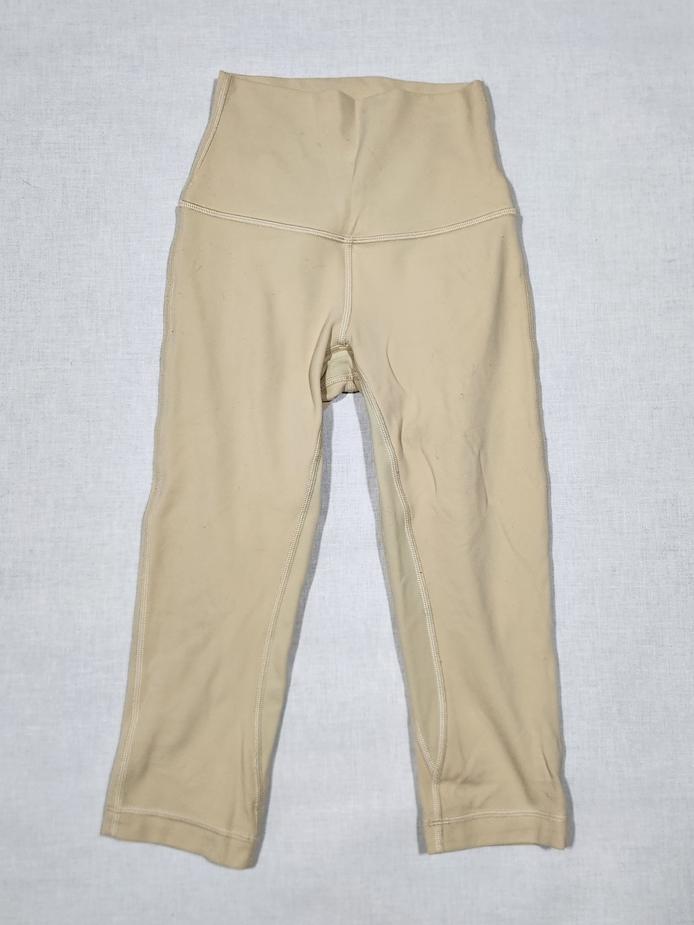 Lululemon High-Waist Beige Leggings